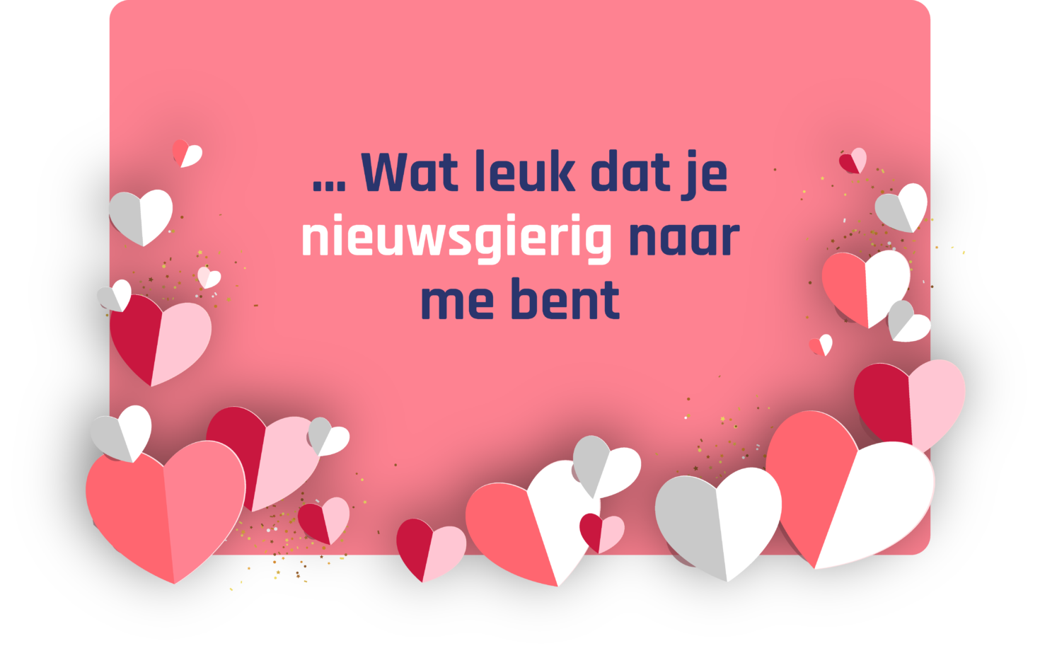 Valentijnaangepast